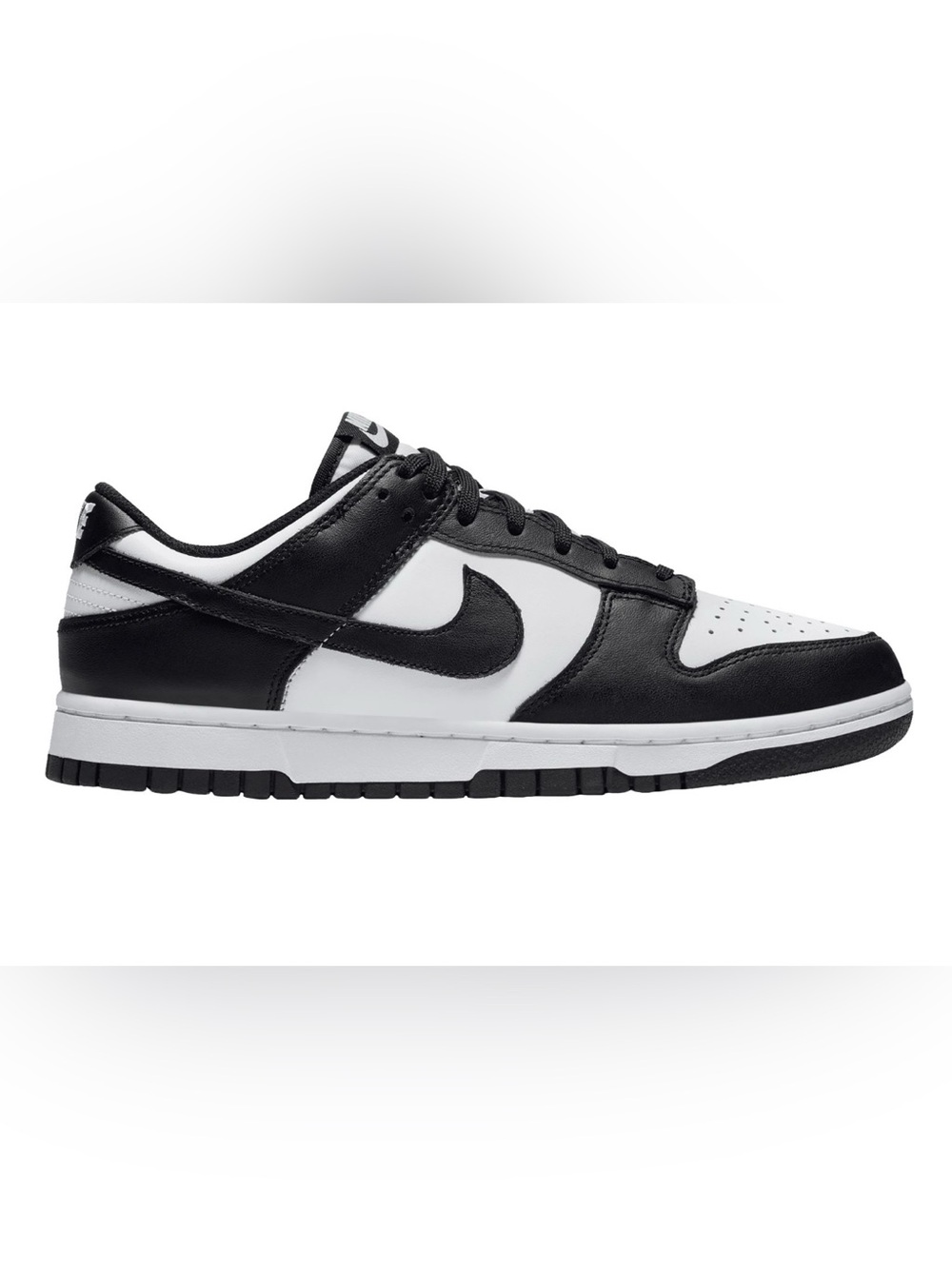 Nike Dunk Low Panda Black White Sneakers Size 9.5 Women. Worn Once